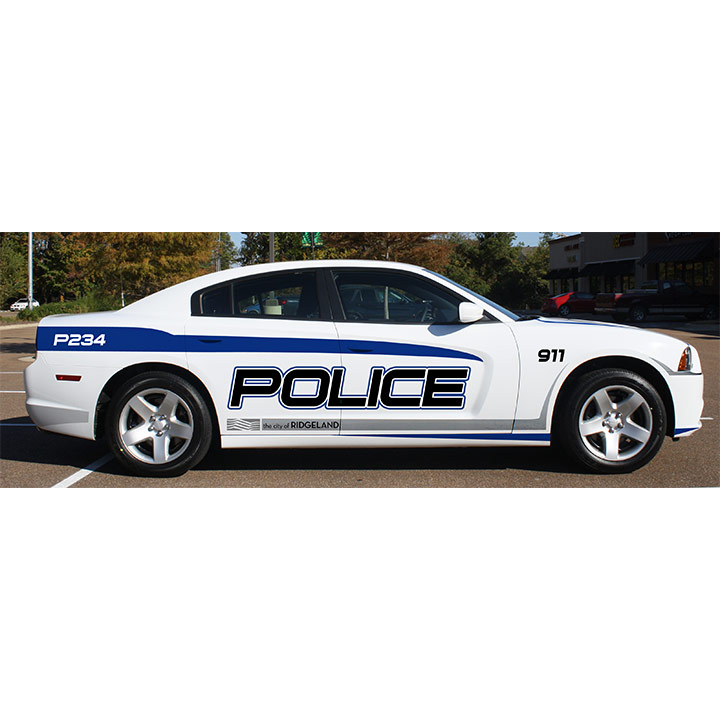 City of Ridgeland Police Car