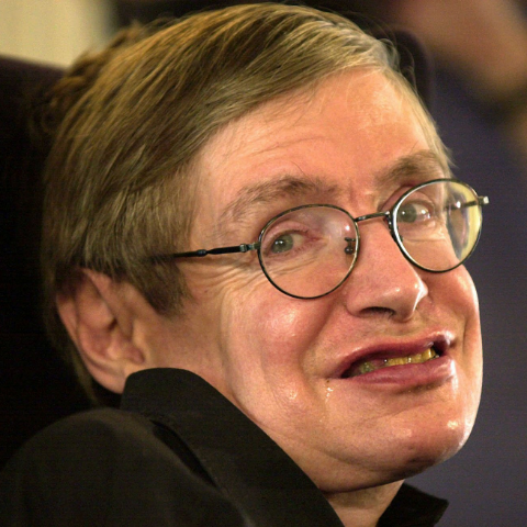 Stephen Hawking, More creative thinking on black holes than most think in a lifetime.